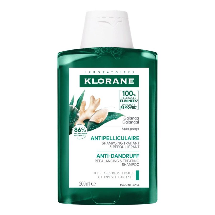 Klorane Shampoo Anti-Forfora Galanga, 200 ml