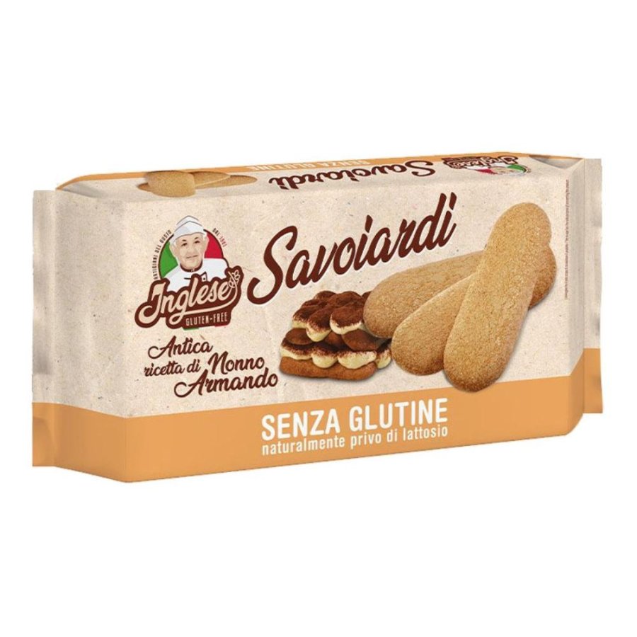 Savoiardi Biscotti all’Uovo Senza Glutine, 180 g Savoiardi Biscotti all’Uovo Senza Glutine, 180 g
