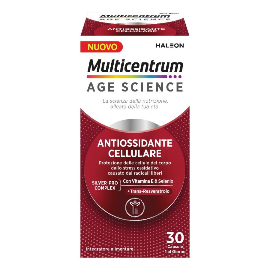 Multicentrum Age Science Antiossidante Cellulare, 30 Capsule 