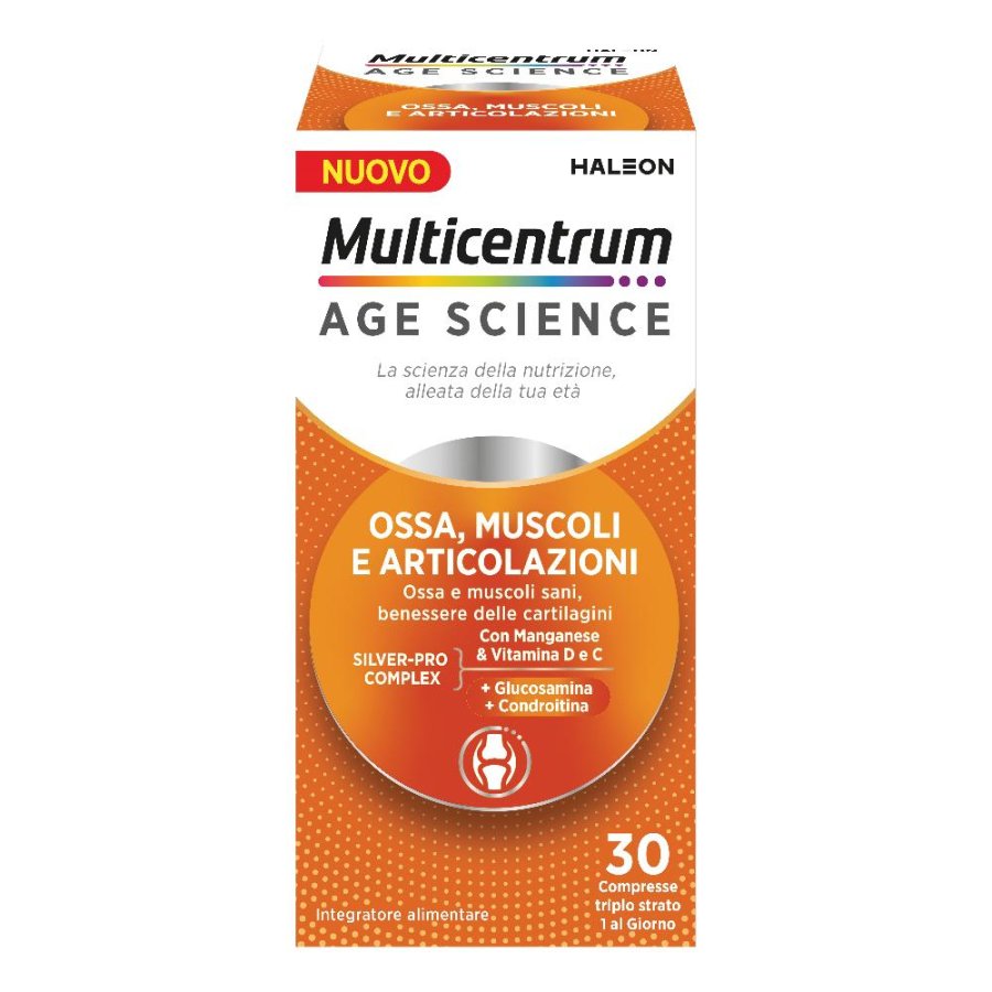 Multicentrum Age Ossa, Muscoli e Articolazioni, 30 compresse