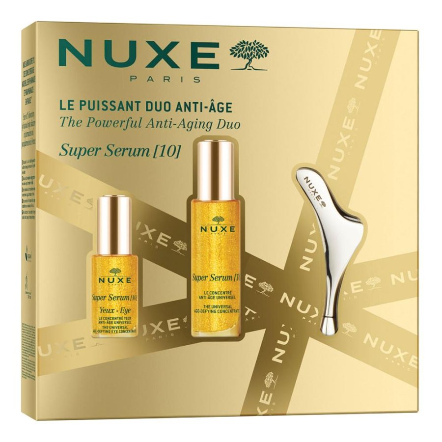 Nuxe Cofanetto Super Serum [10], Siero Concentrato 30 ml + Contorno Occhi 15 ml