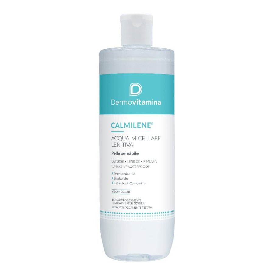 Calmilene Acqua Micellare Lenitiva per Pelli Sensibili, 500 ml