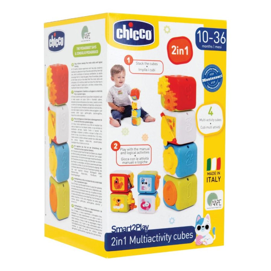 CH Gioco 2in1 Cubi M-Attivita'