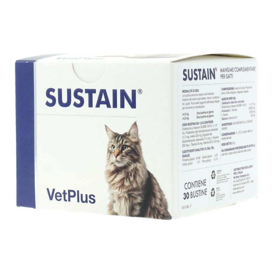 SUSTAIN GATTO 30 BUSTINE - VETPLUS