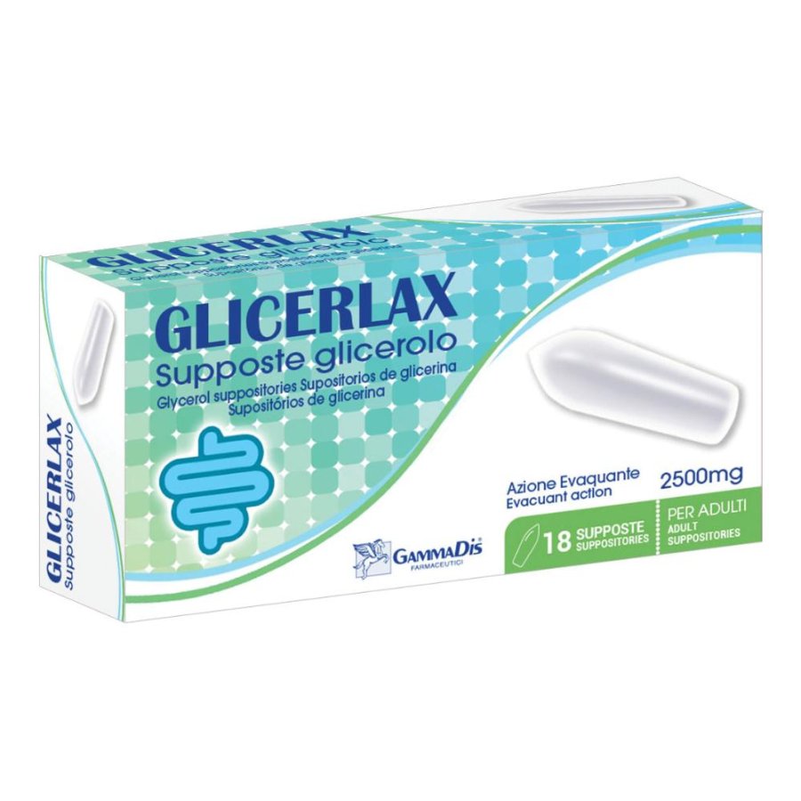GLICERLAX SUPPOSTE 2500MG 18PZ GLICERLAX SUPPOSTE 2500MG 18PZ