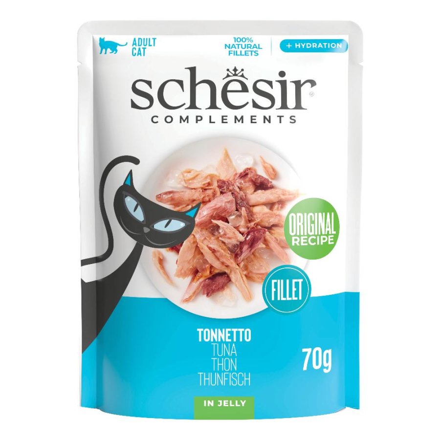 SCHESIR GATTO FILETTI JELLY TONNETTO 70GR (bustina)