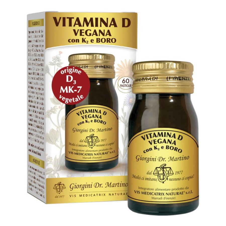 VITAMINA D VEGANA K2 BORO 60PST NF