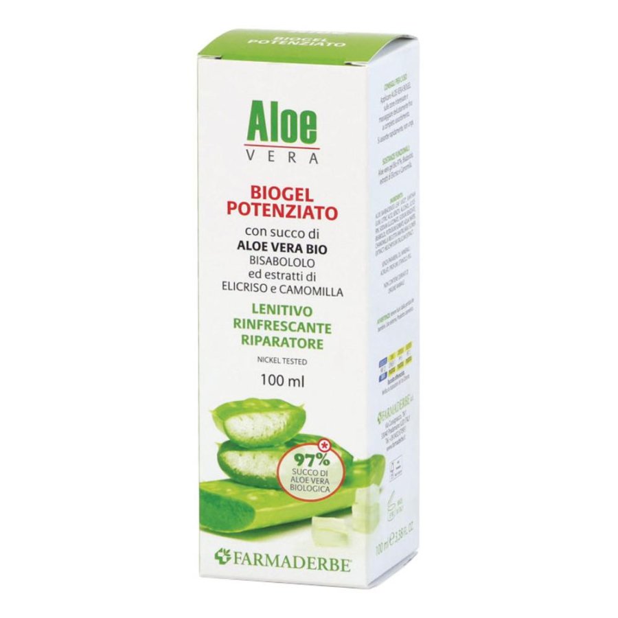 ALOE VERA BIO GEL POTENZ 100ML NF