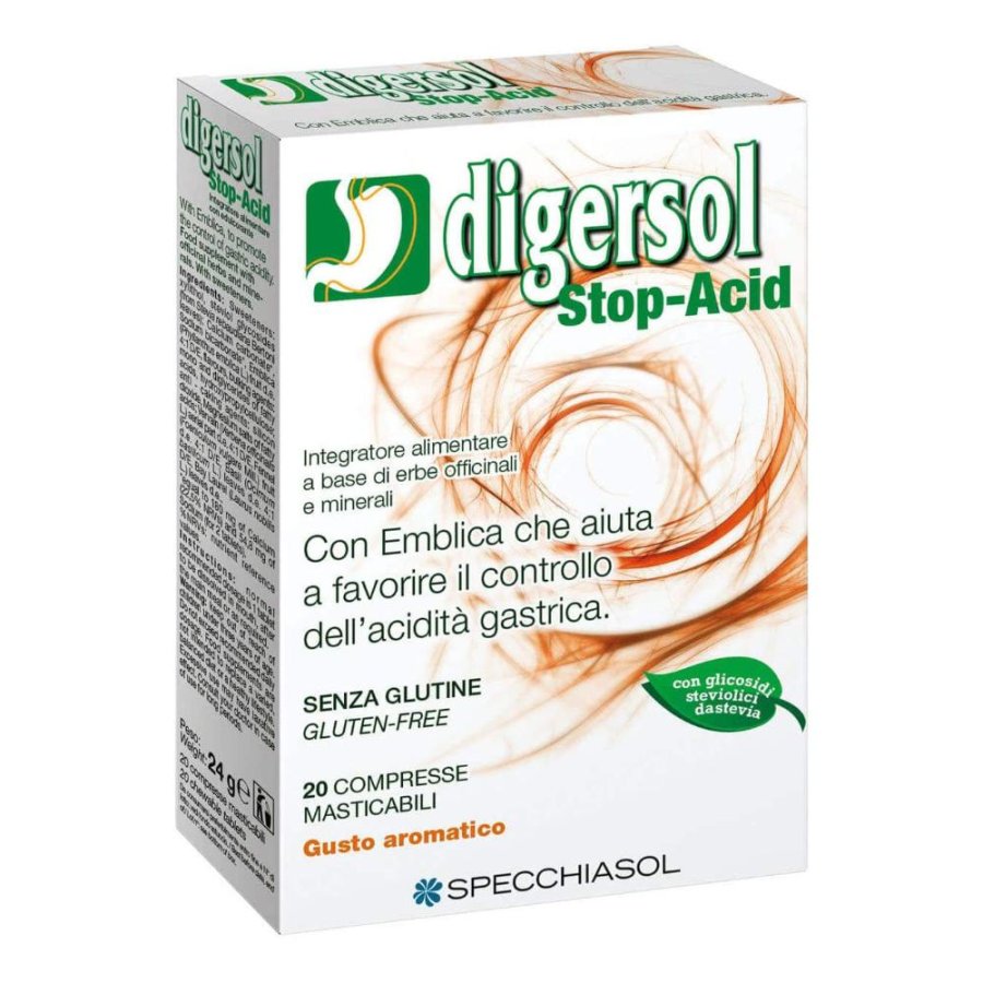 DIGERSOL STOP ACID 20CPR MASTIC
