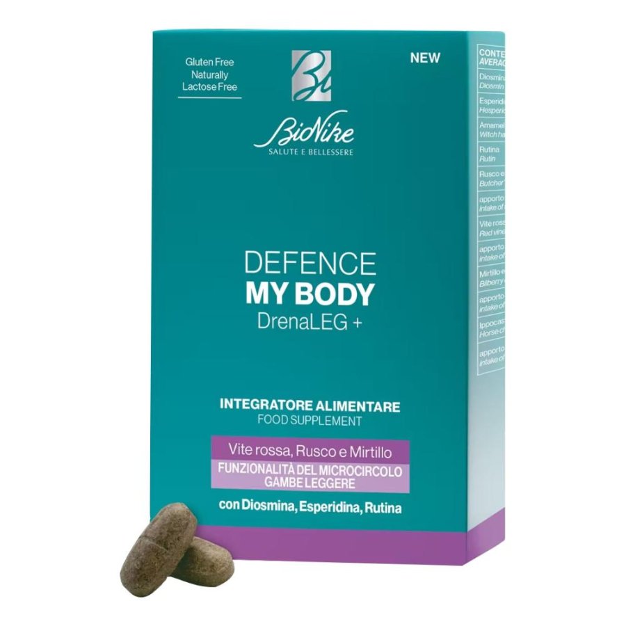 Defence My Body Drena Leg+, 60 compresse