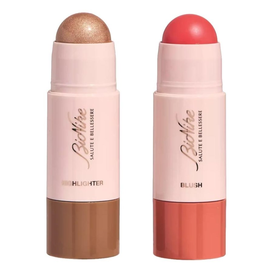Bionike Defence Color Glow Kit Blush Lip&Cheek 5 ml + Illuminante Stick, 7 ml Bionike Defence Color Glow Kit Blush Lip&Cheek 5 ml + Illuminante Stick, 7 ml