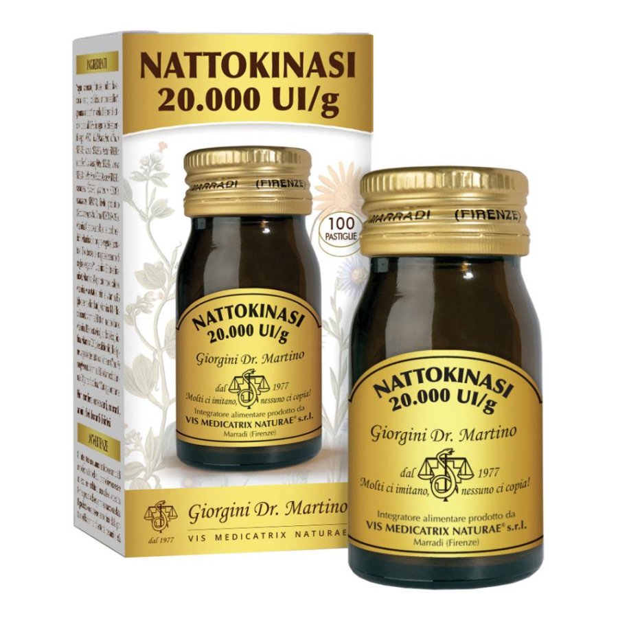 NATTOKINASI 20000UI 100PAST