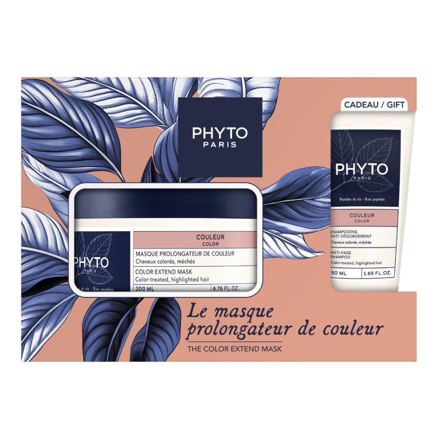 Phyto Paris Masque Prolongateur de Couleur Cofanetto Shampoo 50 ml + Maschera 200 ml
