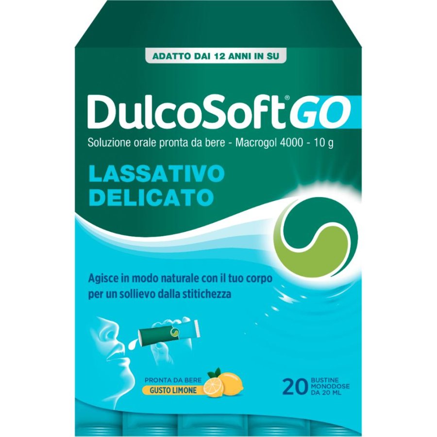 DulcoSoft GO, 20 Bustine Monodose DulcoSoft GO, 20 Bustine Monodose
