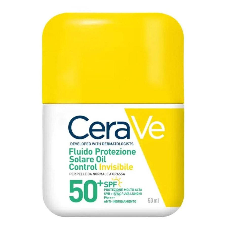 CeraVe Fluido Invisibile Oil Control SPF50+, 50 ml