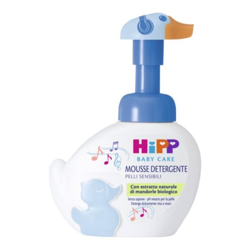 Hipp Baby Care Mousse Detergente Paperella Azzurro Limited Edition, 250 ml