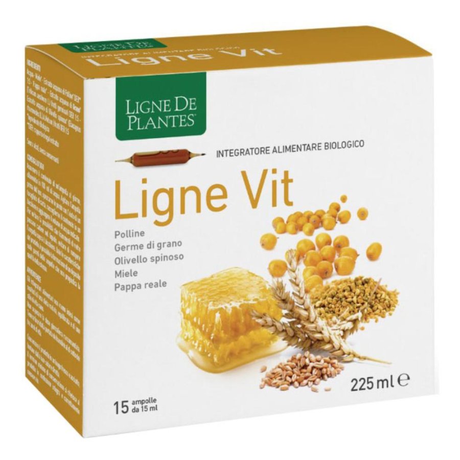 LIGNE VIT BIO 15AMPOLLE 15ML NF