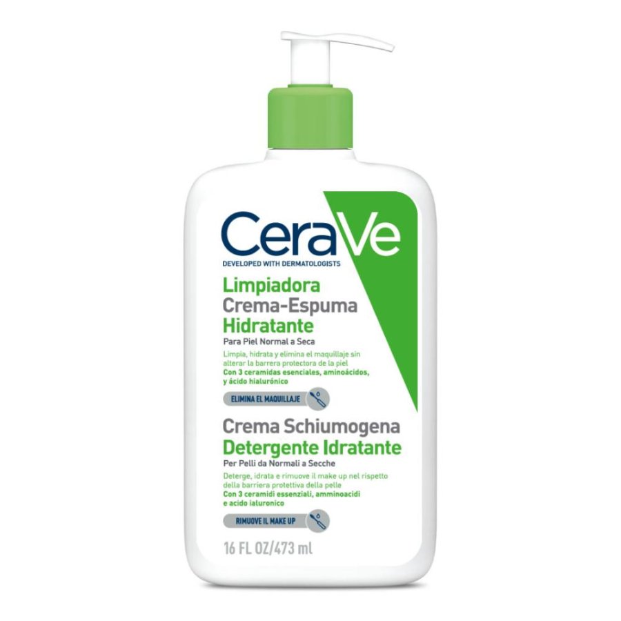 CeraVe Detergente Crema-Schiuma Idratante, 473 ml