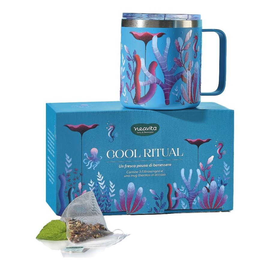 Neavita Twice Cool Ritual Cofanetto Tisane con Tazza Termica, 330 ml Neavita Twice Cool Ritual Cofanetto Tisane con Tazza Termica, 330 ml