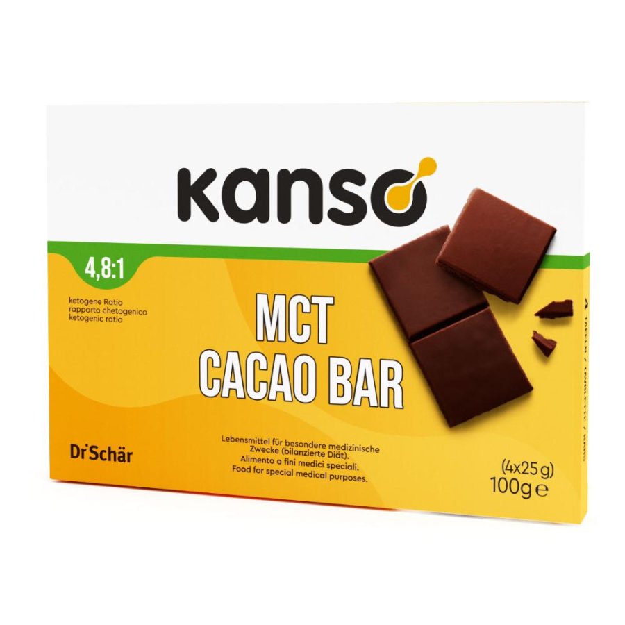 KANSO*MCT CACAO BAR 4X25G