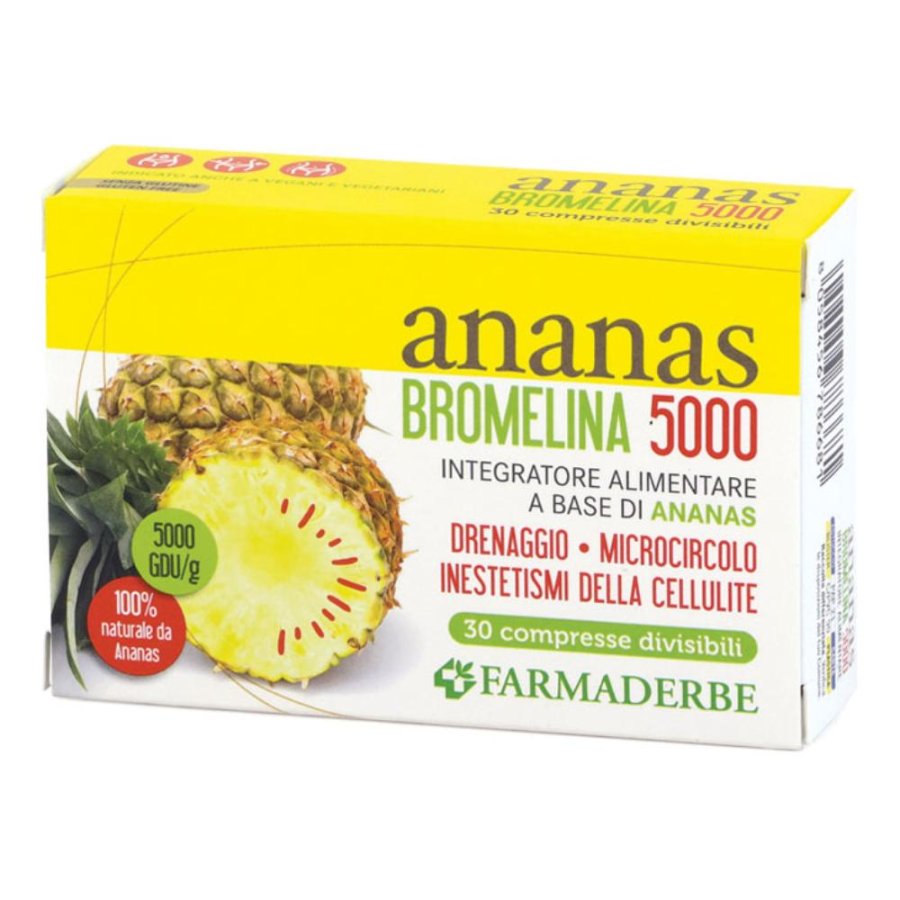 ANANAS BROMELINA 5000 30CPR