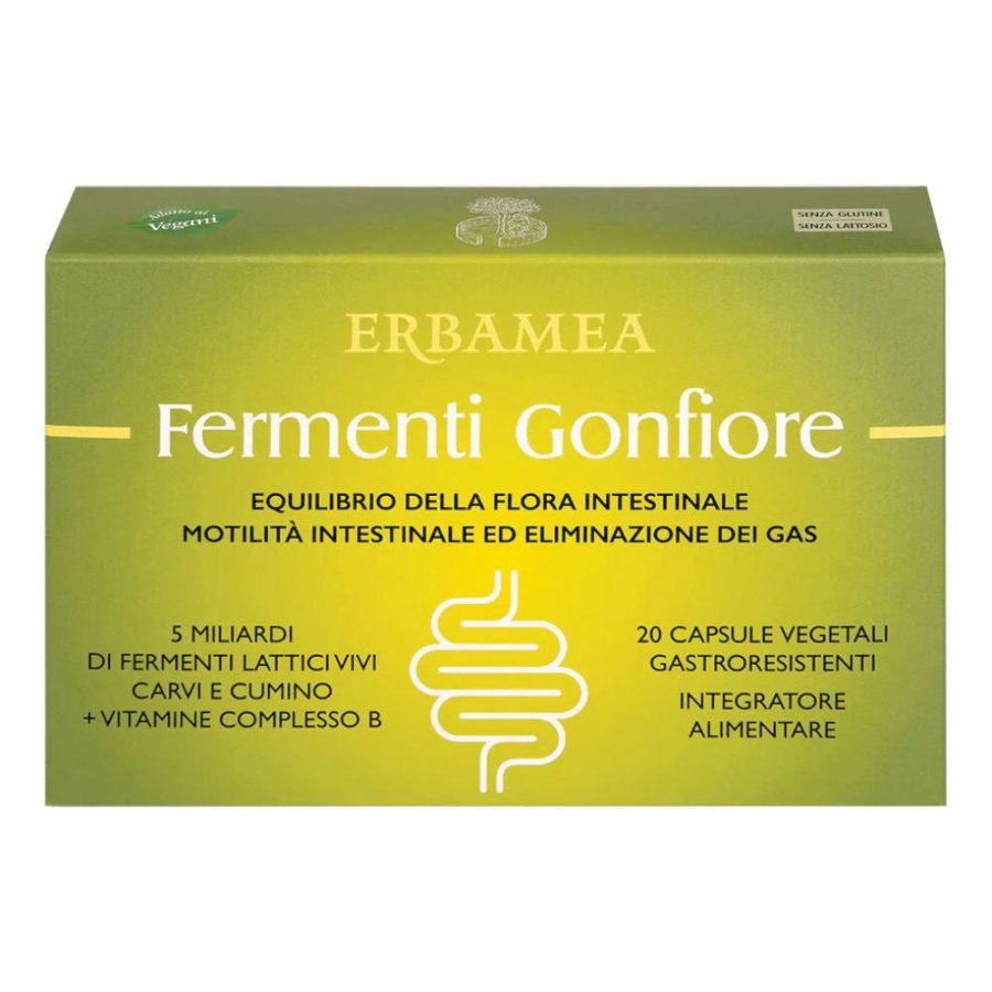 Fermenti Gonfiore 20cps Gastro Fermenti Gonfiore 20cps Gastro