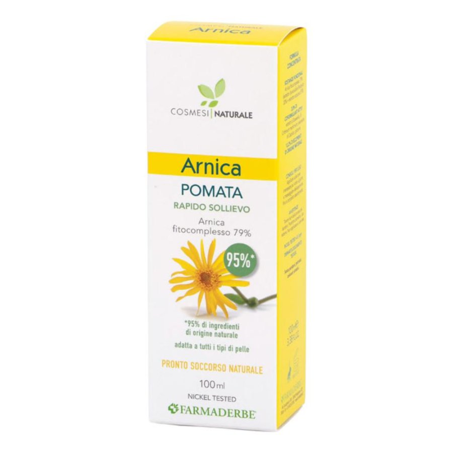 Arnica Pomata con Fitocomplesso di Arnica 79%, 100 ml