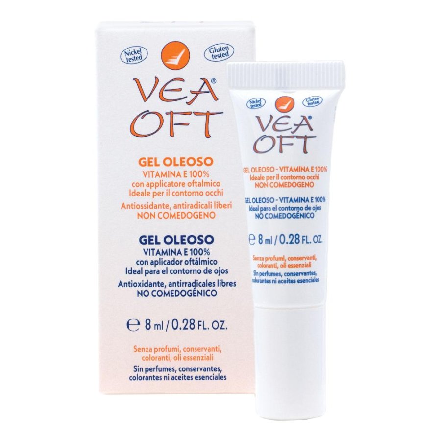 VEA OFT Gel Oleoso Contorno Occhi, 8 ml