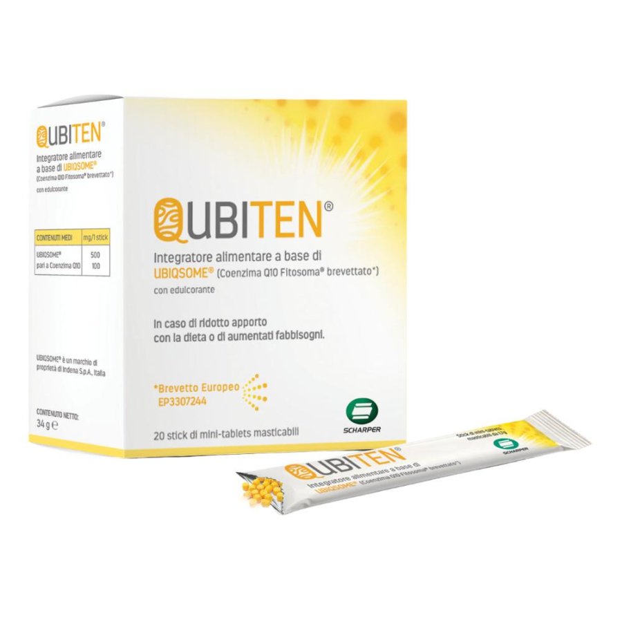 QUBITEN 20 Stick Mini Tablets