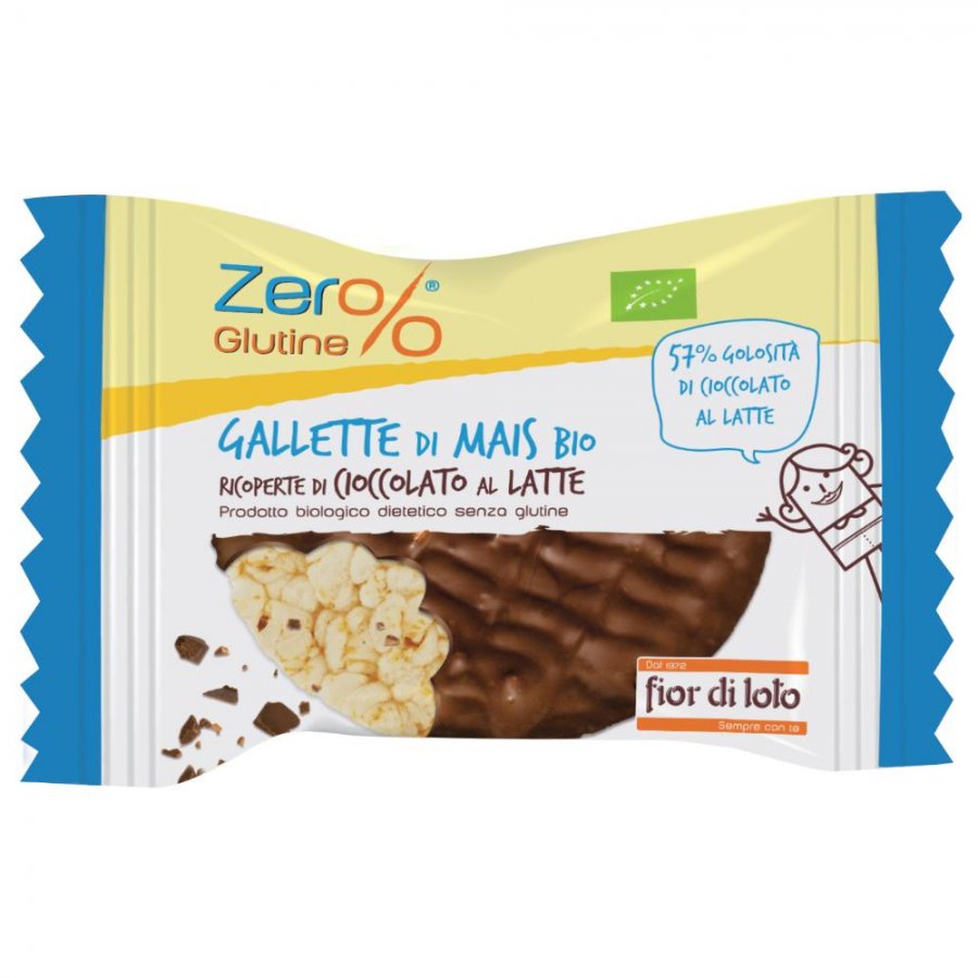 Gallette di mais - Cioccolato al latte Bio 32 g