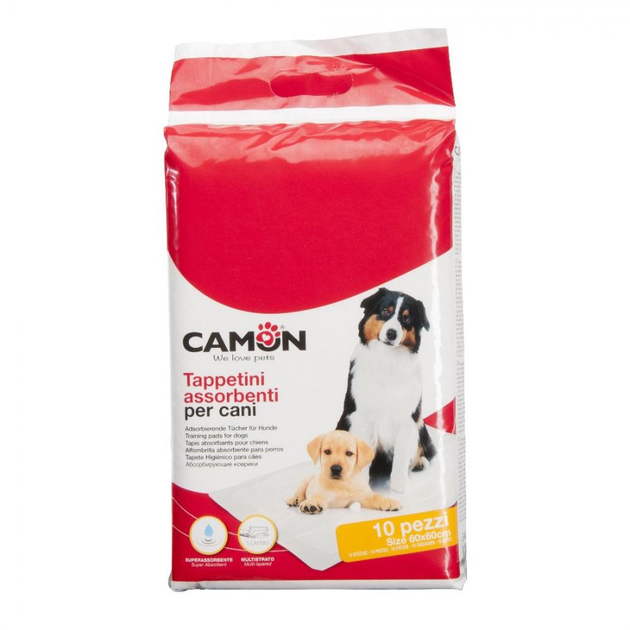 Tappetino Assorbente per Cani con Indicatore di Umidità 60x90cm - Confezione da 10 Pezzi