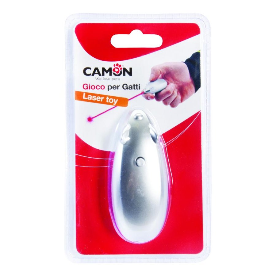 CAMON GIOCO PUNTATORE LASER FORMA TOPO CAD.