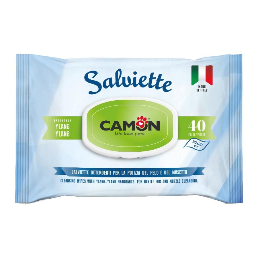 CAMON SALVIETTE DETERGENTI YLANG-YLANG 40PZ