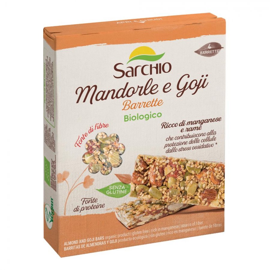 SARCHIO Snack Mandorle Goji 80g