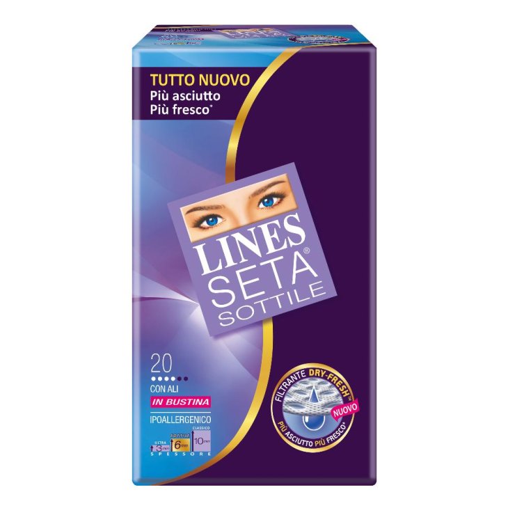 Lines Seta Sottile Con Ali, 20 Pezzi