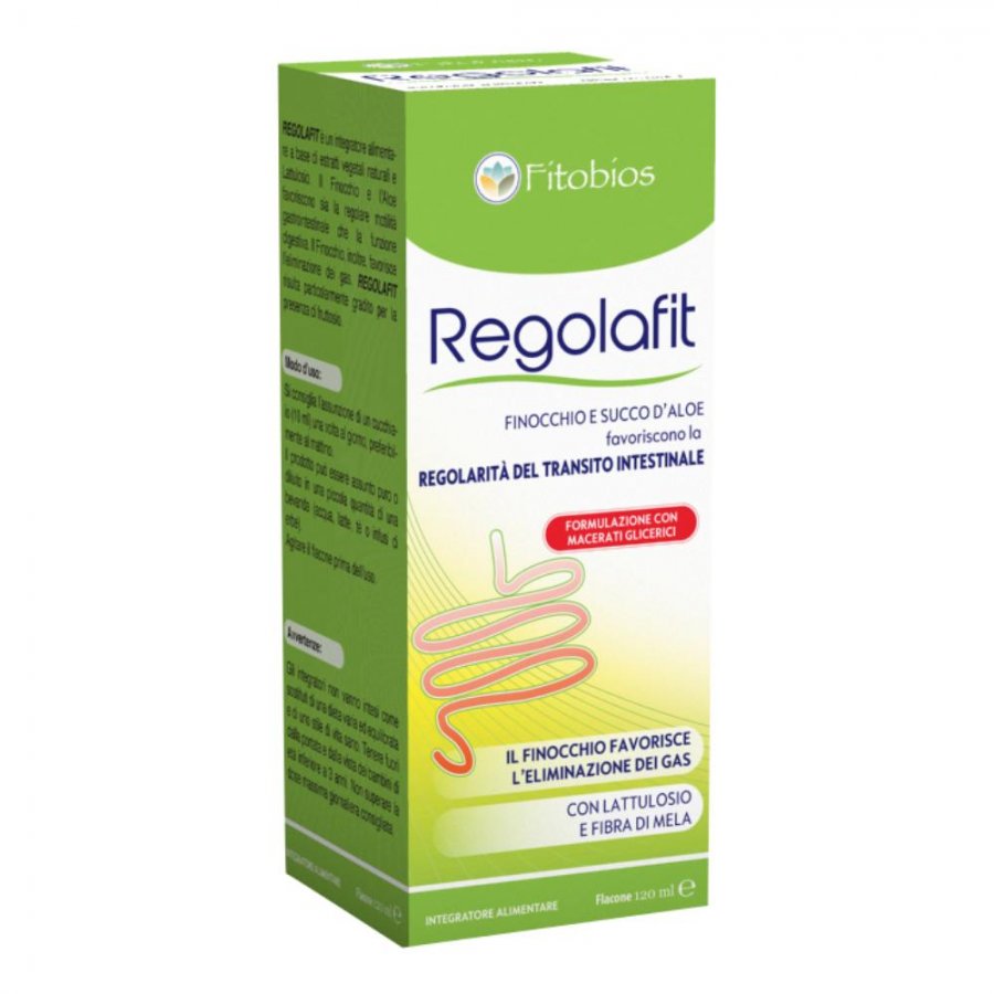 Regolafit Sciroppo 120ml - Sciroppo Regolatore Naturale per il Benessere Digestivo