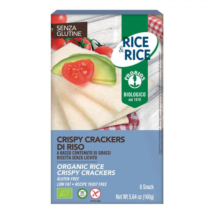 RICE & RICE Crispy Crackers Riso 160g