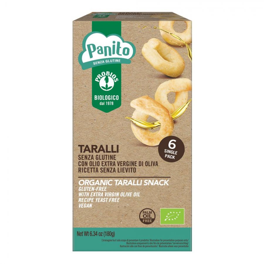 PANITO Taralli 180g c/olio extravergine