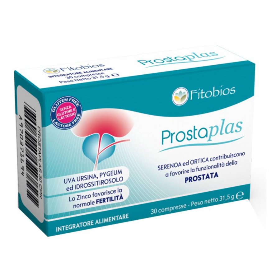 Prostaplas 30 Compresse - Integratore Naturale per il Benessere della Prostata