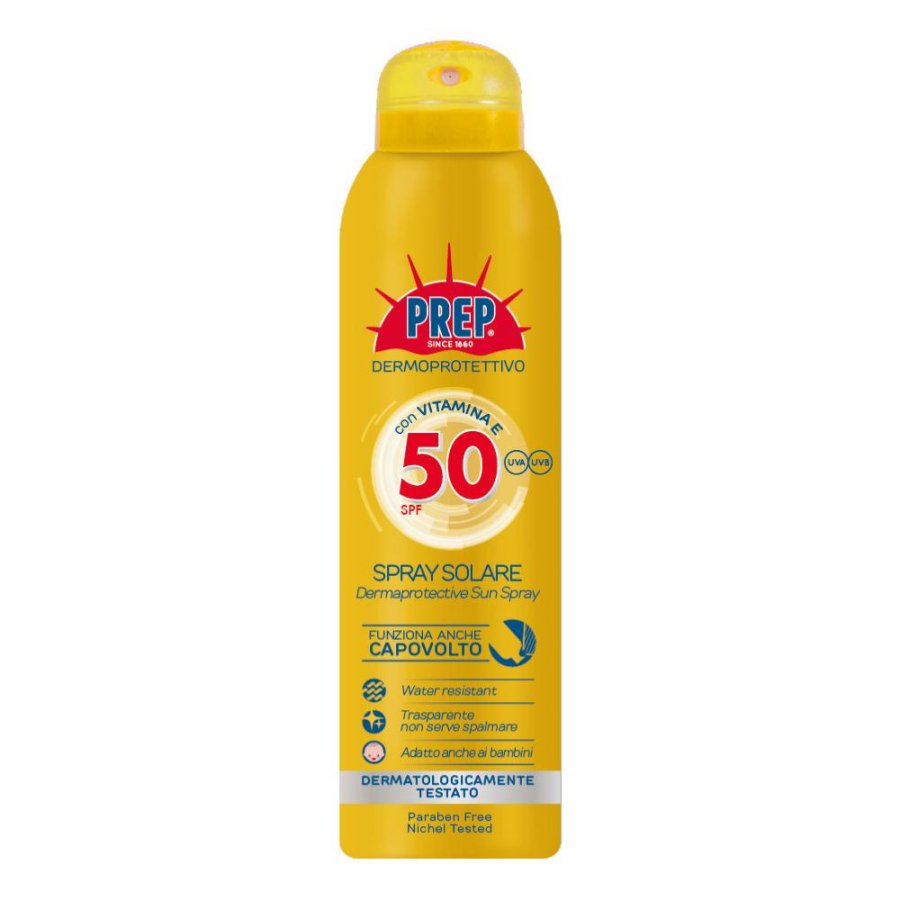 Prep - Spray Solare Dermoprotettivo Spf50 150 ml