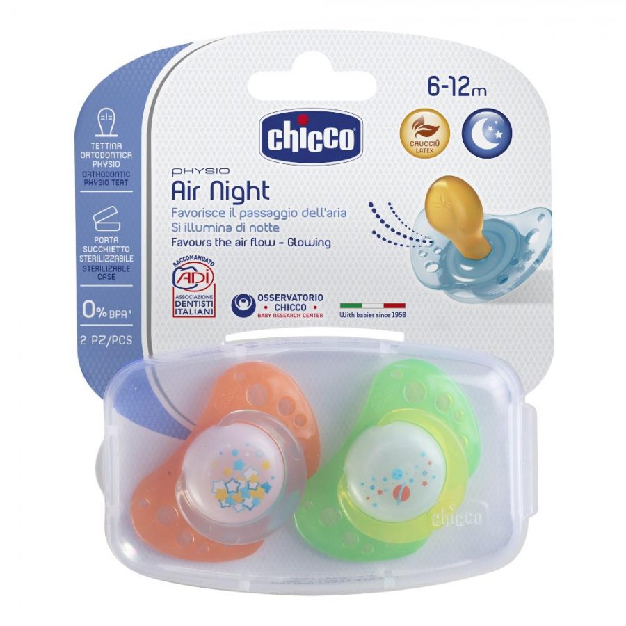 CHICCO Succh.Air Cauc.Lum.6-12m 2pz