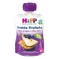 HiPP Bio, Frutta Frullata Pera Prugna e Ribes Nero, 90 g HiPP Bio, Frutta Frullata Pera Prugna e Ribes Nero, 90 g