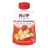 HiPP Bio, Frutta Frullata Mela Banana Fragola, 90 g HiPP Bio, Frutta Frullata Mela Banana Fragola, 90 g
