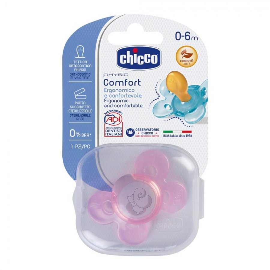 CHICCO Succh.Comfort Cauc.Girl  0-6m+