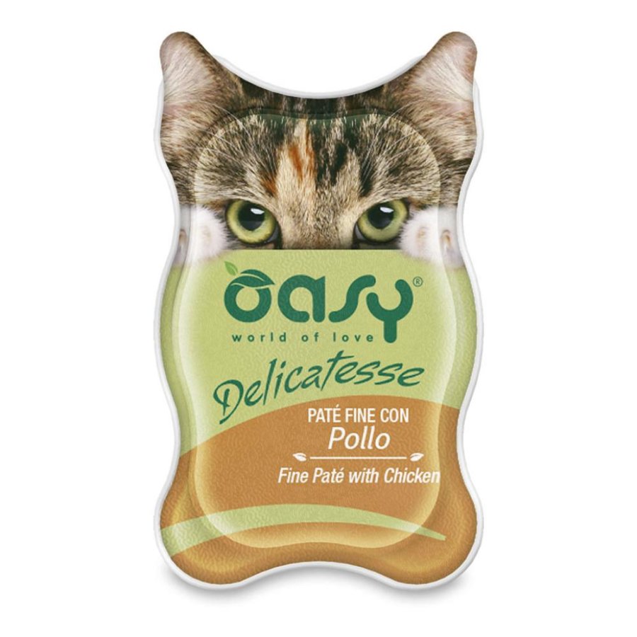 OASY GATTO DELICATESSE PATE POLL85G