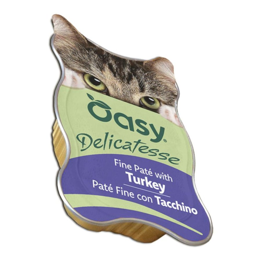 OASY GATTO DELICATESSE PATE TACC85G