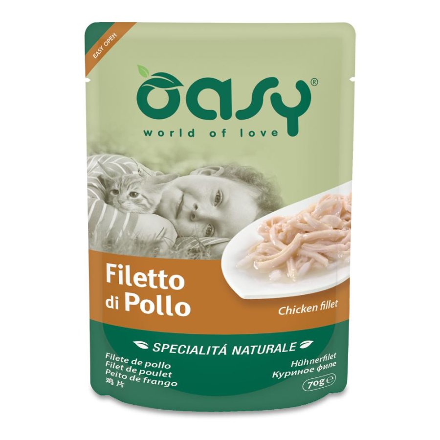 OASY GATTO SPECIALITA' POLLO 70GR (bustina)