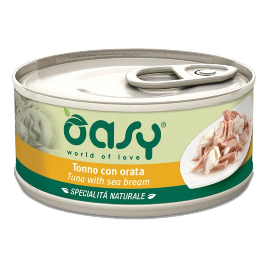 OASY WET CAT CON TONNO E ORATA Latt