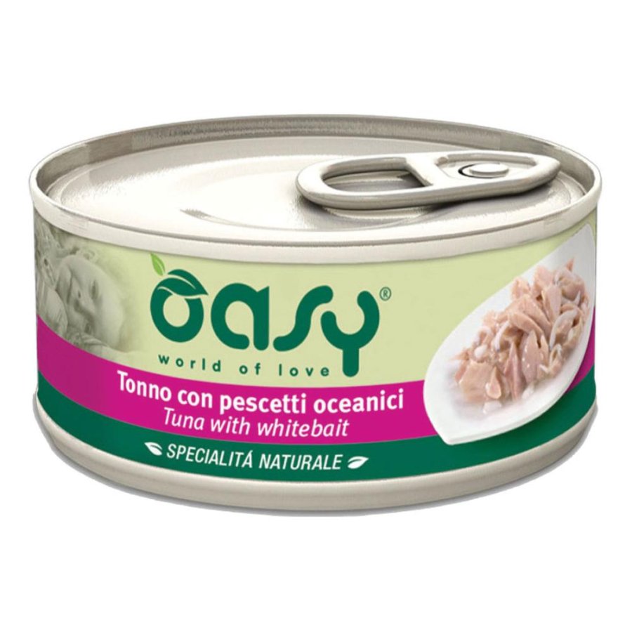 OASY CAT CON TONNO/PESCET OCEAN 70G