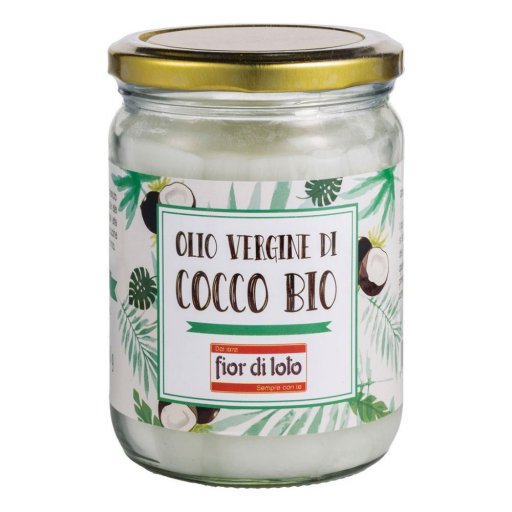 Fior Di Loto, Olio Vergine Di Cocco Bio, 410 g